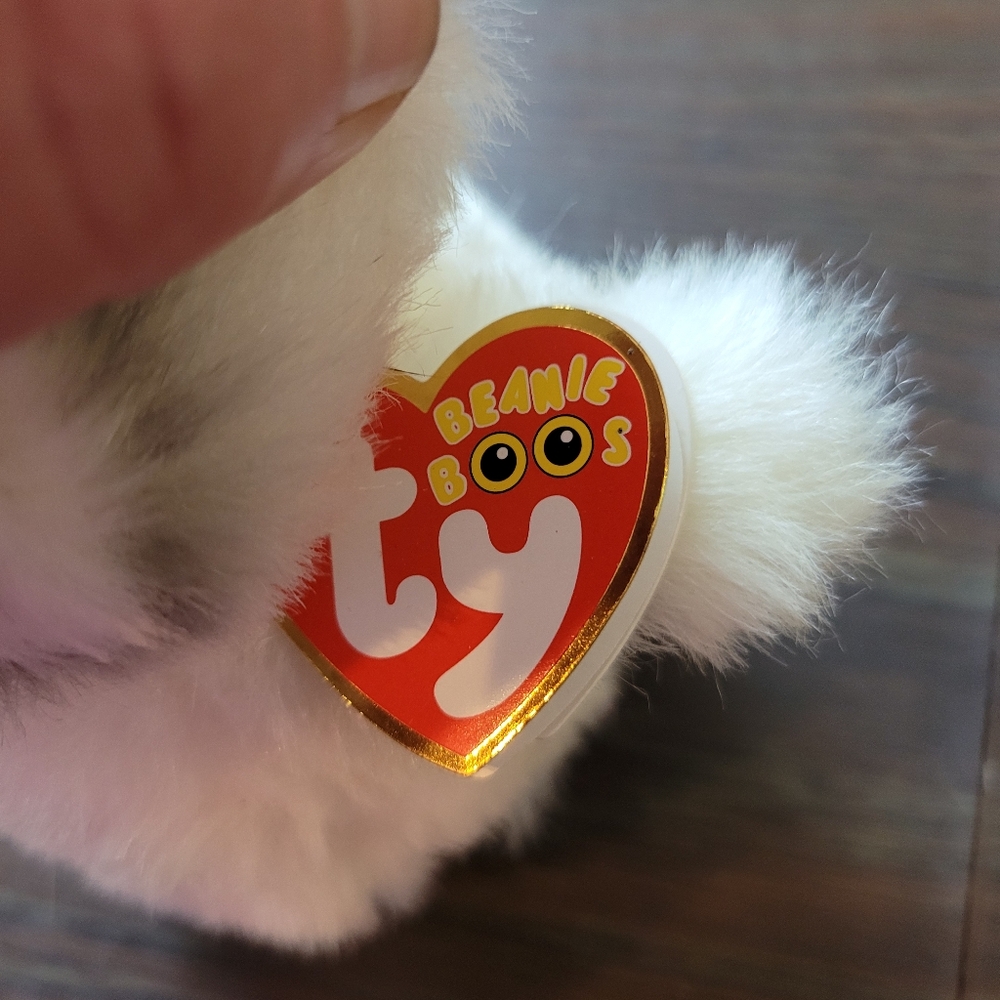 Ty Beanie Boos Austin the Owl plush toy - Picture 3 of 8